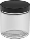 Image of Product. Front orientation. Jars. Glass Jars, Style A.