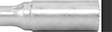 Image of ProductInUse. Side1 orientation. Burs. Burs, Smooth Cylinder with Flat-Cutter Tip.