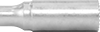 Image of Product. Front orientation. Burs. Burs, Smooth Cylinder with Flat-Cutter Tip, Single-Cut Tooth.