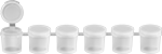 Image of Product. Front orientation. Vials. Plastic Vials, Style D.