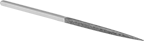 Image of Specification. Front orientation. 4.328" Diamond Surface Length. Square Diamond Files.