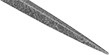 Image of Specification. Front orientation. ZoomedIn view. Tapered File. Square Diamond Files, Square.