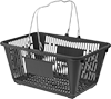 Nestable Plastic Tote Baskets