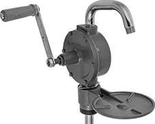 Image of Product. Front orientation. Drum Pumps. Continuous-Flow Drum Pumps for Fuel, With Removable Spout.