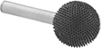 Image of Product. Front orientation. Burs. Burs for Wood and Rubber, Ball.
