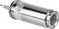 Image of Product. Front orientation. Machine Lights. Sanitary Lights for Quick-Clamp Fittings.