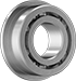 Image of Product. Front orientation. Ball Bearings. High-Precision Flanged Ball Bearings, Open.