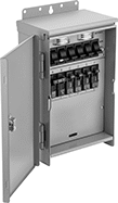 Image of Product. Front orientation. Transfer Switches. Manual Transfer Switches, NEMA 3R.