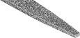 Image of Specification. Front orientation. ZoomedIn view. Knife. Diamond Needle Files, Tapered File.