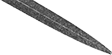 Image of Specification. Front orientation. ZoomedIn view. Triangle. Diamond Needle File Sets, Taper File.