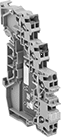 Image of Product. Front orientation. Terminal Blocks. Quick-Connect Modular DIN-Rail Mount Terminal Blocks, Sensor Terminal Blocks with Spring-Clamp Terminals.