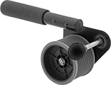 Image of Product. Shown with Ink Roller Cartridge (Sold Separately). Front orientation. Stamps. Rubber Stamp, Self-Inking, Roll On.