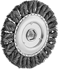 Image of Product. Front orientation. Wheel Brushes. Long-Lasting Aggressive-Cleaning Wheel Brushes .