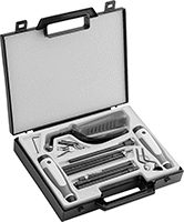 Image of Product. Front orientation. Deburring Tools. Changeable-Blade Deburring Scraper and Countersink Sets , Style G.