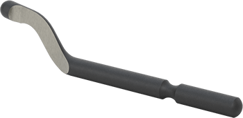Image of Product. Back orientation. Number E100A and S100 Blade for Heavy Duty Changeable-Blade Deburring Scraper.