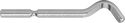 Image of Product. Side1 orientation. Deburring Blades. Heavy Duty Deburring Blades, For Deburring Front Hole Edges and Back Hole Edges, E320.