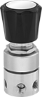 Image of Product. Front orientation. Pressure-Regulating Valves. Corrosion-Resistant Panel-Mount Ultra-High-Pressure-Regulating Valves for Water, Air, and Inert Gas.