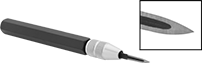 Image of Product. Front orientation. Contains Inset. Deburring Tools. Deburring Scrapers , Style F.