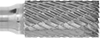 Image of Product. Front orientation. Burs. Burs, Flat Cutter Cylinder, Double-Cut Tooth.