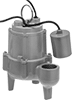 High-Flow Sump Pumps for Sewage Water with Replaceable Float Switch