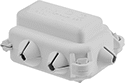 Image of Product. Covers. Front orientation. Wire Splice Covers. Lay-In Cable Installation.