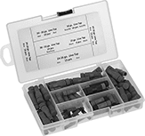Image of Product. Front orientation. Wire Splices, Connectors, and Taps. Twist-On Insulation-Piercing Wire Tap Assortments.