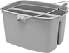 Plastic Pails with Two Compartments