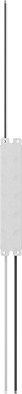 Image of Product. Bottom orientation. LED Driver, Constant Voltage, 60W Output, 12V DC.