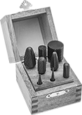 Image of Product. Front orientation. Burs. Bur Sets, Style F.