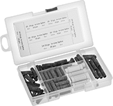 Image of Product. Front orientation. Wire Splices, Connectors, and Taps. Twist-On Butt Splice Assortments.