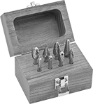 Image of Product. Front orientation. Burs. Bur Sets, Style E.