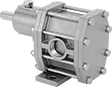 Image of Product. Front orientation. Gear Pumps. Constant-Flow-Rate Gear Pumps without Motor for Chemicals.