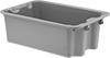 Nestable and Stackable Plastic Tote Boxes