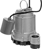 Sump Pumps for Water with Small Solids with Replaceable Float Switch