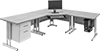Adjustable-Height Office Desks