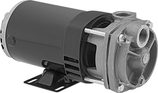 Image of Product. Front orientation. High-Head Circulation Pump, for Water, Coolants and Oil, 120/208-240V AC, 1/3 hp.