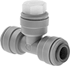 Pressure-Relief Valves with Push-to-Connect Fittings for Air
