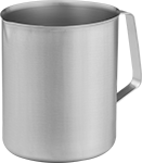 Image of Product. Front orientation. Beakers. Metal Beakers, Style D.