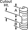 Image of Attribute. Front orientation. Contains Annotated. Rack Guards. Post Mount for Intersecting Beams.