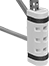 Image of Product. Front orientation. Rack Guards. Post Mount.