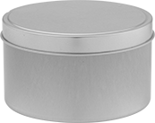 Image of Product. Front orientation. Tins. Round Steel.