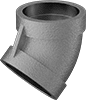 Low-Pressure Stainless Steel Socket-Connect Pipe Fittings