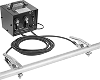 Image of ProductInUse. Front orientation. Pipe Thawers.