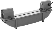 Image of Product. Front orientation. Bench Centers. Cast Iron Body, Lever Locking.