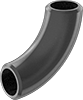 Standard-Wall Butt-Weld Steel Unthreaded Pipe Fittings