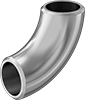 Standard-Wall Butt-Weld Aluminum Unthreaded Pipe Fittings