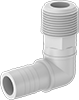 Plastic Barbed Pipe Fittings for Water