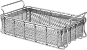 Image of Product. Front orientation. Tote Baskets. Steel Tote Baskets, Style C.