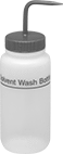 Image of Product. Front orientation. Squeeze Bottles. Squeeze Bottles with Angled Nozzle for Harsh Chemicals, Fluorinated HDPE.