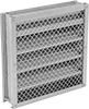 Fixed- and Adjustable-Blade Wall-Mount Louvers